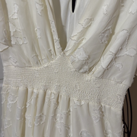 Baltic Born Feminine Cream Maxi Dress - Picture 5 of 8